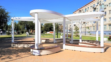 Благоустройство сквера 